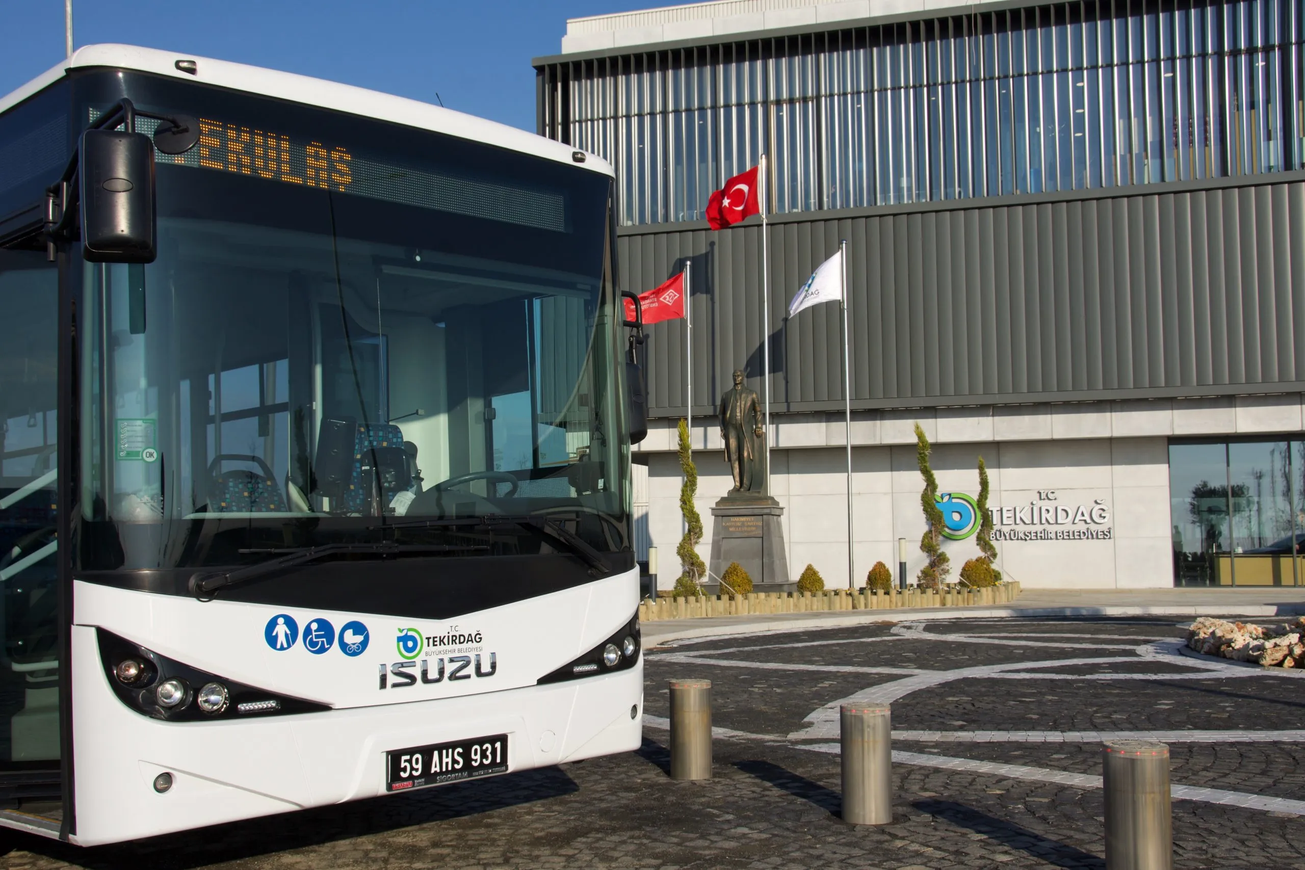 Tekirdağlılar müjde: Toplu taşıma bayramda ücretsiz