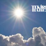 Tekirdağ hava durumu