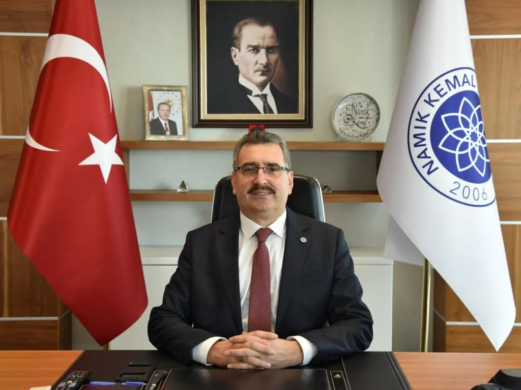 Tekirdağ Namık Kemal Üniversitesi Rektörü Prof. Dr. Mümin Şahin