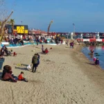 haftasonu tekirdağ sahili doldu taştı