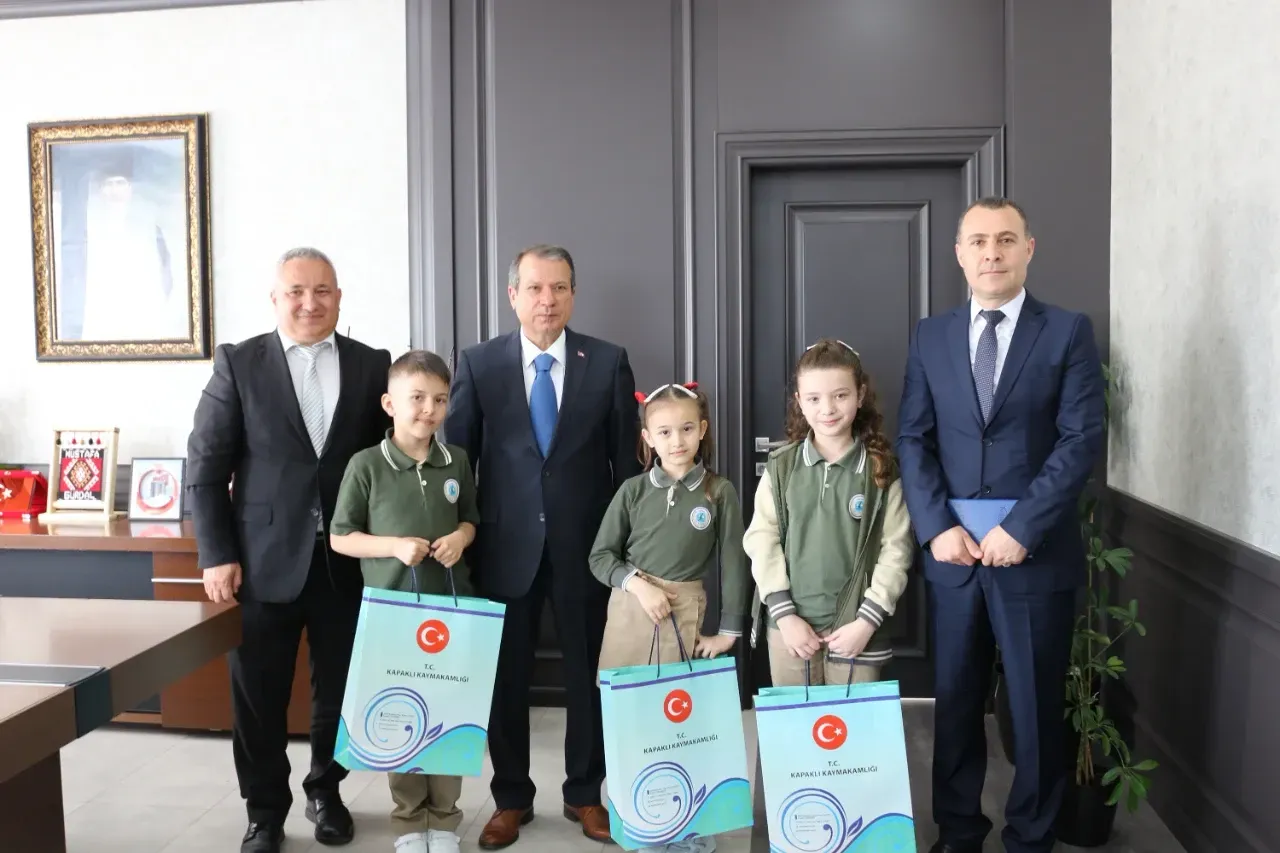 Çerkezköy ve Kapaklı’da minik kaymakamlar görevde