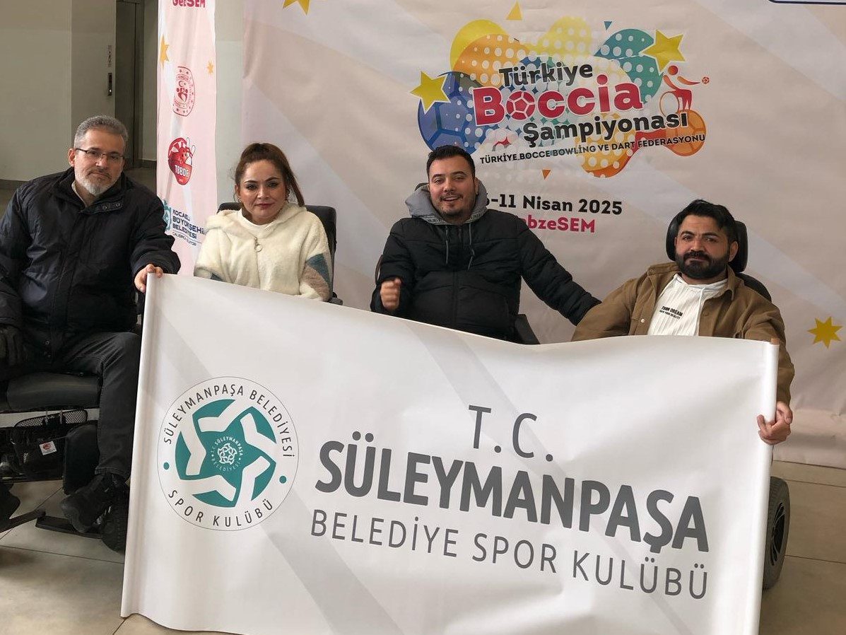 Süleymanpaşa Boccia takımı, Türkiye'de dikkatleri üzerine çekti