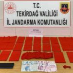 Tekirdağ Kapaklı’da evine uyuşturucu saklayan zanlı tutuklandı