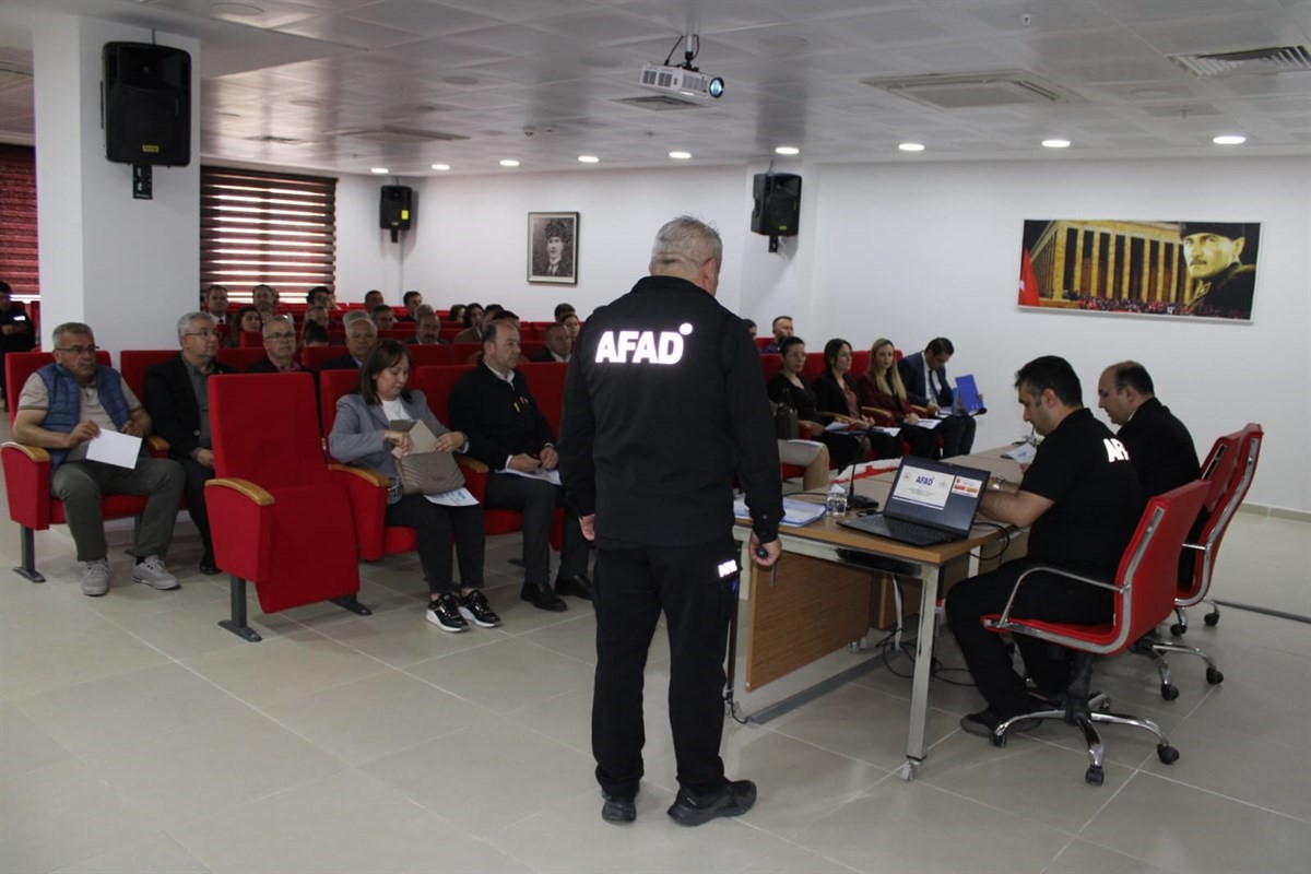 Afetlere karşı hazır mıyız? Ergene’de kritik TAMP toplantısı yapıldı