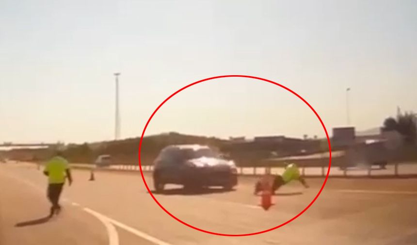 Tekirdağ’da ciple polise çarpıp kaçan zanlı menfezde yakalandı