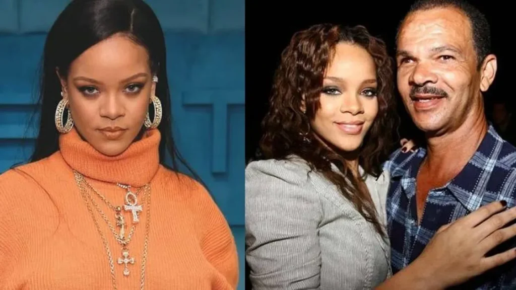 Rihanna'nın babası Ronald Fenty'nin ölüm nedeni belli oldu 3 Rihanna, vefat eden babası Ronald Fenty ile geçmişte çekilmiş bir fotoğraf