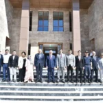 Tekirdağ Valisi Recep Soytürk, yeni açılan Çerkezköy Hükümet Konağı binasında birimleri gezerek yetkililerden bilgi aldı.