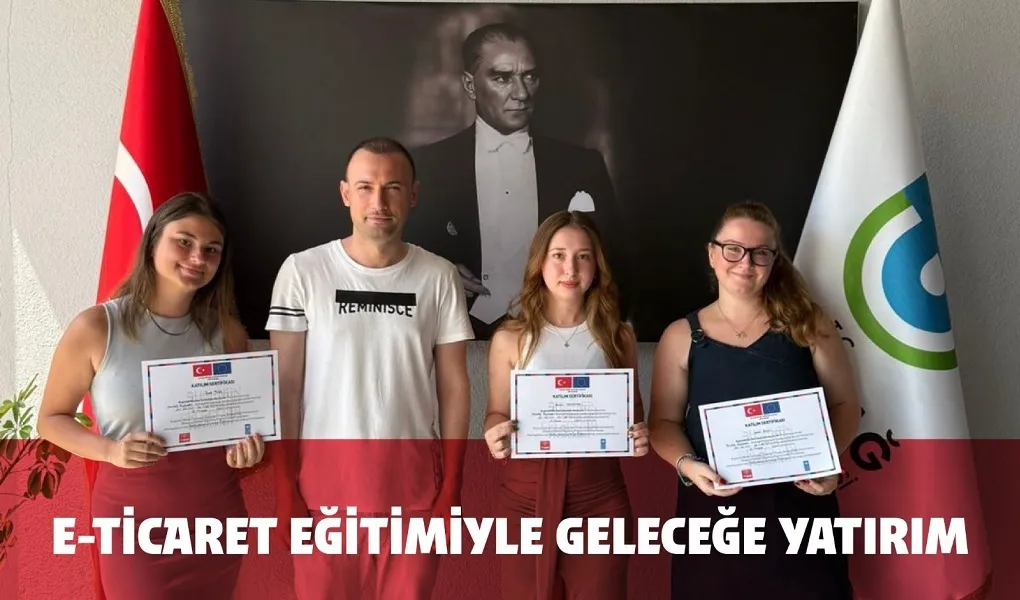 Tekirdağ'da e-ticaret eğitimi alan gençler, başarı belgelerini alarak dijital girişimciliğe ilk adımlarını attı.