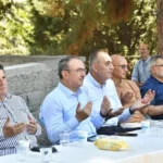 Tekirdağ İmam Hatip Lisesi bahçesinde düzenlenen Mezunlar Günü etkinliği