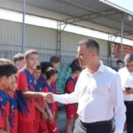 baskan ahmet sarikurt corlu stadyum ziyaret