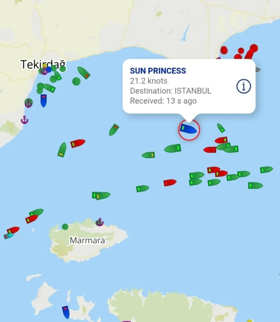 Tekirdağ açıklarında kruvaziyerden denize düşen yolcu aranıyor 1 Tekirdağ’da kruvaziyerden denize düşen yolcu için arama başlatıldı.