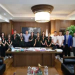 Çerkezköy Belediye Başkanı Vahap Akay, TEKNOFEST’te büyük başarıya imza atan Seval Ahmet Çetin Fen Lisesi öğrencilerini kutladı.