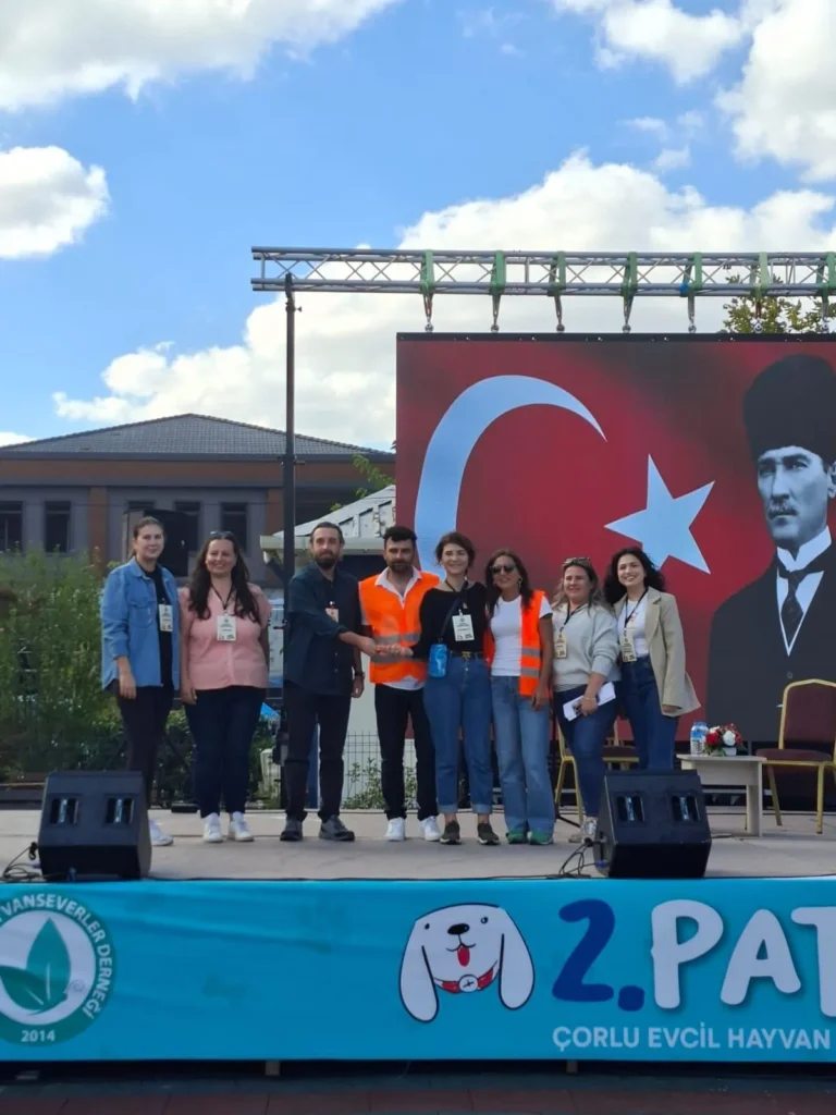 Tekirdağ Barosu, Çorlu Patifest etkinliğinde gerçekleştirilen hayvan hakları temalı standlar.
