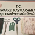 Tekirdağ Emniyet Müdürlüğü tarafından düzenlenen uyuşturucu operasyonu sırasında ele geçirilen maddeler.