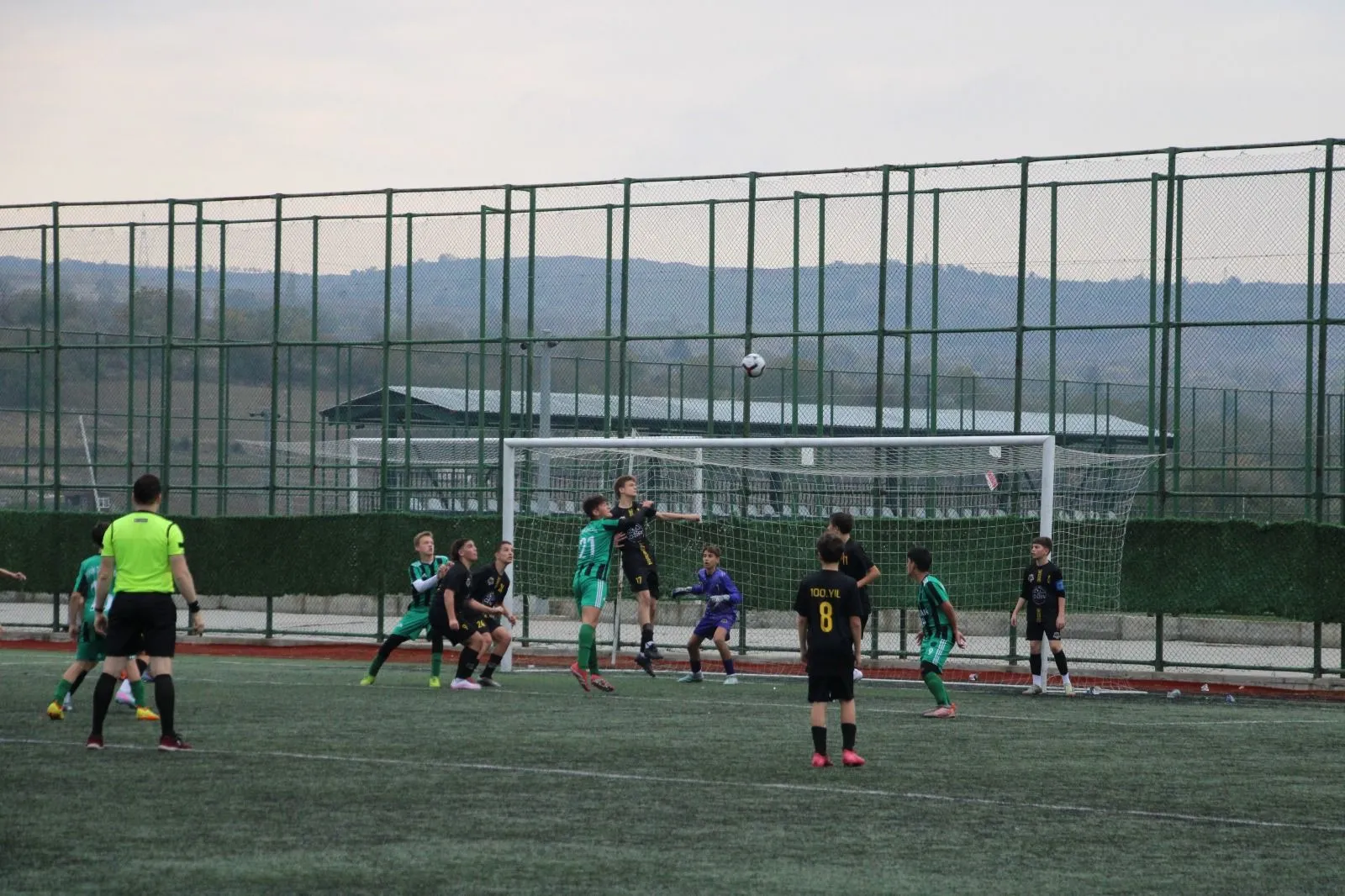 100. Yılspor U14 Ligi’nde penaltıyla kazandı