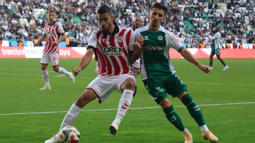 Süper Lig 11. hafta: Konyaspor 1-3 Samsunspor