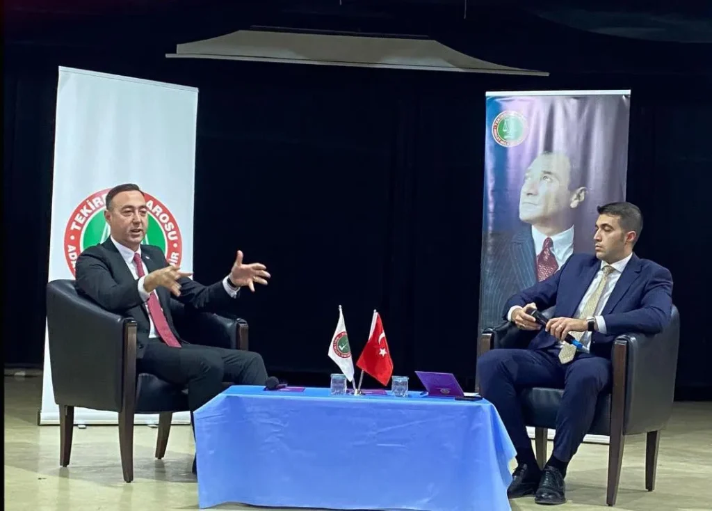 Tekirdağ Barosu Serbest Kürsü etkinliği Çerkezköy’de düzenlendi.