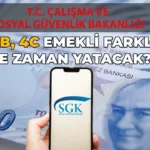 4A, 4B, 4C emekli maaş farkları 2026 başladı mı? emekli maaş farkı nasıl sorgulanır? 2026 rehberi
