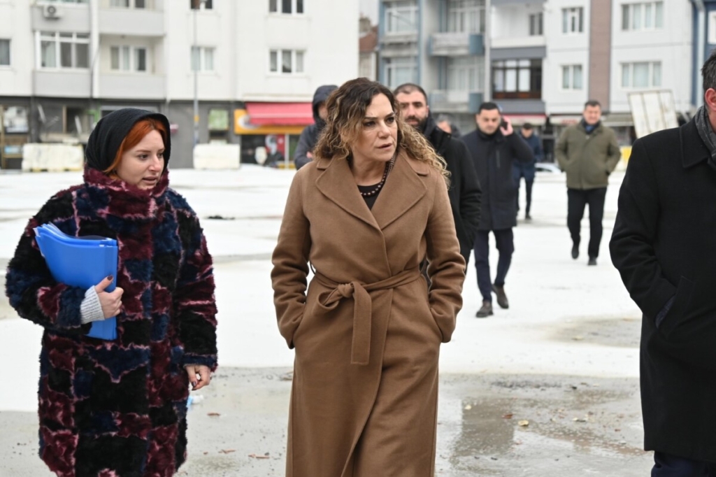 Çorlu’da devam eden projelere Başkan Yüceer'den saha ziyareti