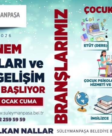 Süleymanpaşa Belediyesi kış eğitim programını başlattı 10 Süleymanpaşa Belediyesi kış eğitim programını başlattı