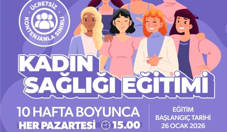 TEK Atölye’de kadınlara özel “Kadın Sağlığı Eğitimi” başlıyor 1 TEK Atölye’de kadınlara özel “Kadın Sağlığı Eğitimi” başlıyor