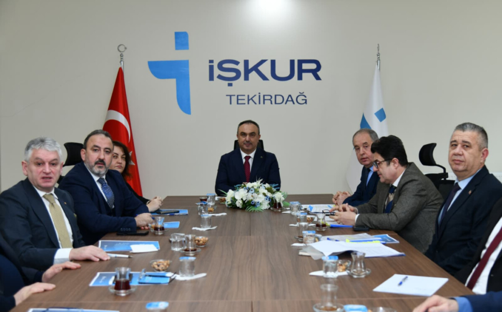 Tekirdağ İl İstihdam ve Mesleki Eğitim Kurulu Ocak ayı toplantısı gerçekleştirildi