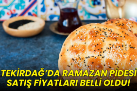 Tekirdağ’da ramazan pidesi fiyatları belli oldu