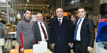 Vali Soytürk Kapaklı'daki Kale Kilit Fabrikasını ziyaret etti