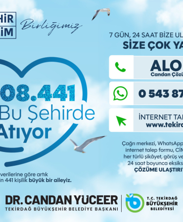 TEKİRDAĞ BÜYÜKŞEHİR BELEDİYESİ 13 ŞUBAT REKLAM GÖRSELİ 10 TEKİRDAĞ BÜYÜKŞEHİR BELEDİYESİ 13 ŞUBAT REKLAM GÖRSELİ
