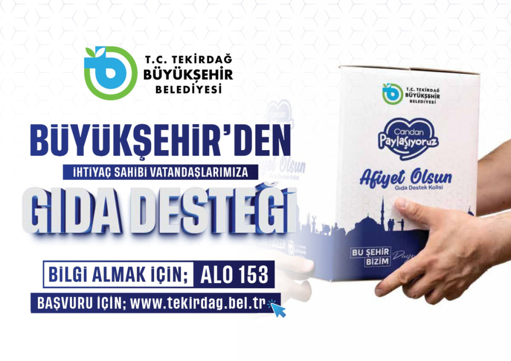 TEKİRDAĞ BÜYÜKŞEHİR BELEDİYESİ 19 ŞUBAT REKLAM GÖRSELİ