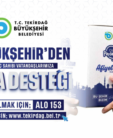 TEKİRDAĞ BÜYÜKŞEHİR BELEDİYESİ 19 ŞUBAT REKLAM GÖRSELİ 2 TEKİRDAĞ BÜYÜKŞEHİR BELEDİYESİ 19 ŞUBAT REKLAM GÖRSELİ