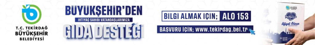 TEKİRDAĞ BÜYÜKŞEHİR BELEDİYESİ 19 ŞUBAT REKLAM GÖRSELİ