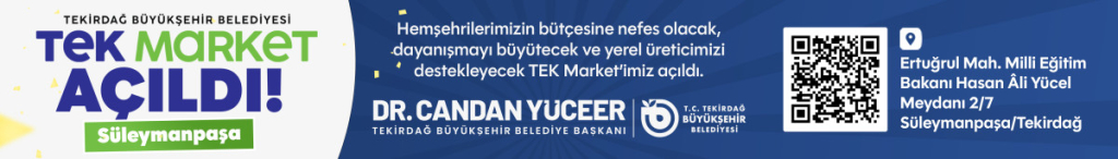 TEKİRDAĞ BÜYÜKŞEHİR BELEDİYESİ 23 ŞUBAT REKLAM GÖRSELİ