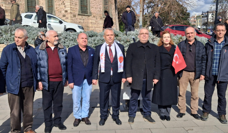 Astsubaylar Tekirdağ’dan seslendi: “İnsanca emeklilik hakkımızdır”