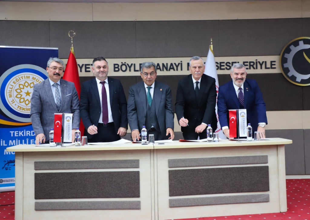 Çerkezköy’de mesleki eğitim sektöre entegre ediliyor