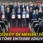 Çerkezköy’de mesleki eğitim sektöre entegre ediliyor