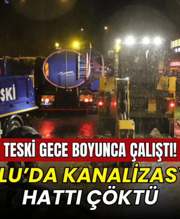 Çorlu’da kanalizasyon hattı çöktü: TESKİ gece boyunca çalıştı! 5 Çorlu Cumhuriyet Bulvarı’nda kanalizasyon hattı onarım çalışması