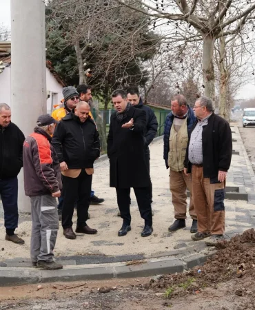 Çorlu’da yol ve kaldırım çalışmaları planlandı 10 Çorlu’da yol ve kaldırım çalışmaları planlandı