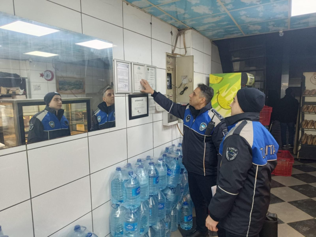 Çorlu'da Ramazan öncesi işletmelere sıkı denetim