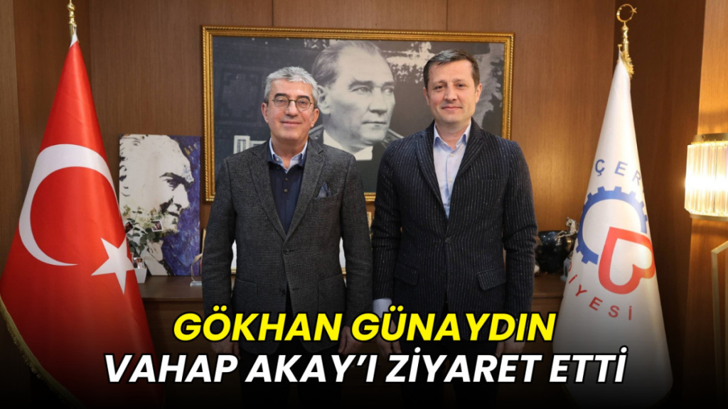 Gökhan Günaydın Vahap Akay'ı ziyaret etti