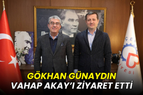 Gökhan Günaydın Vahap Akay'ı ziyaret etti