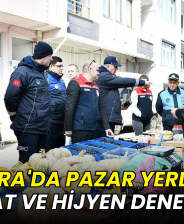 Malkara'da pazar yerlerinde fiyat ve hijyen denetimi