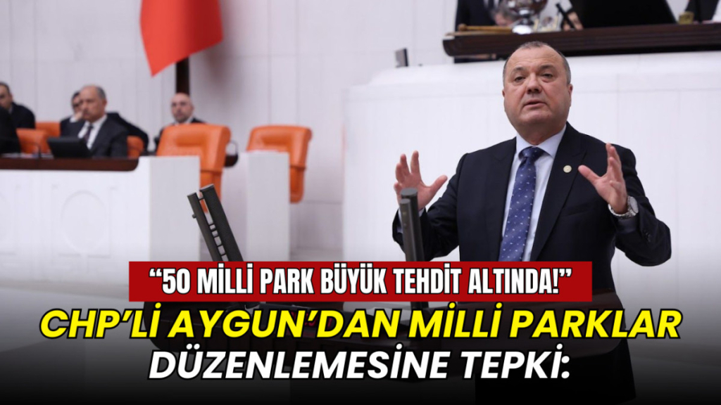 CHP Tekirdağ Milletvekili İlhami Özcan Aygun TBMM Genel Kurulu’nda konuşma yaparken