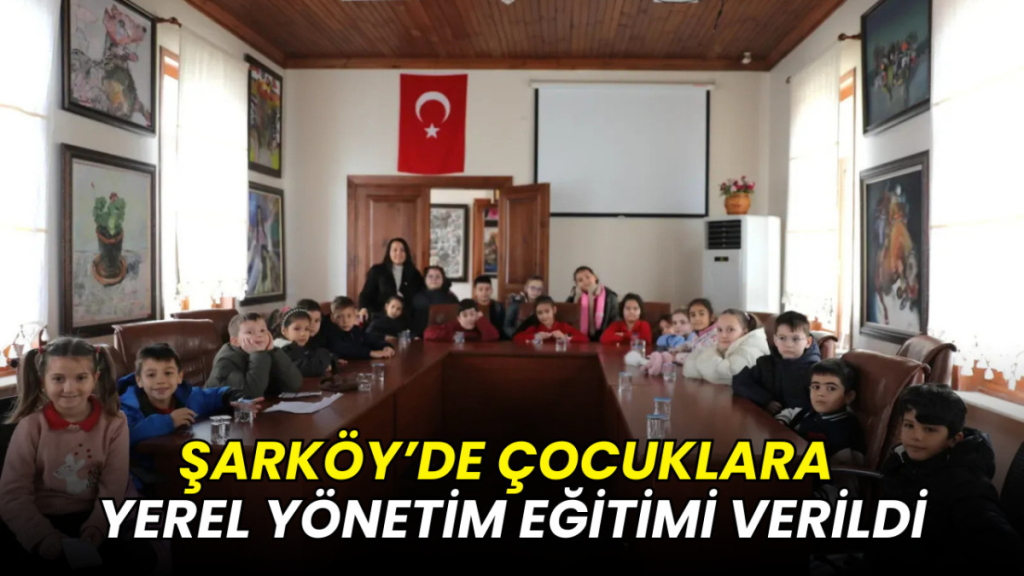 Şarköy’de çocuklara yerel yönetim eğitimi verildi
