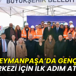 Süleymanpaşa’da Gençlik Merkezi için ilk adım atıldı