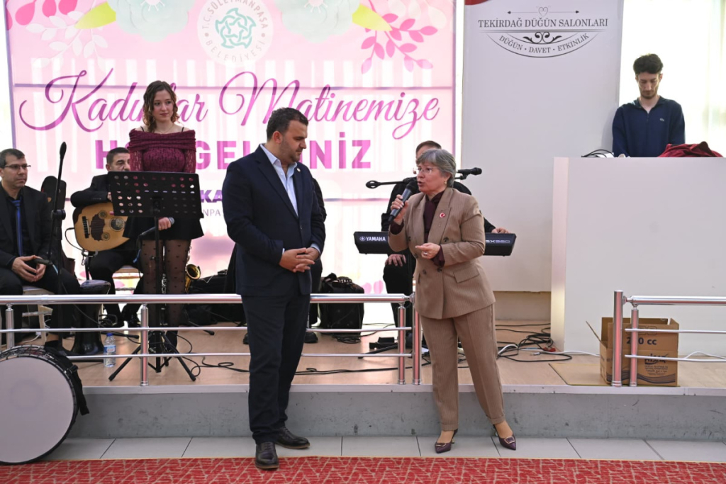 Süleymanpaşa’da kadınlar doyasıya eğlendi