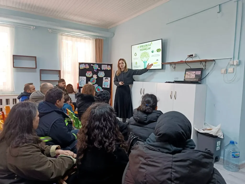 Süleymanpaşa Anaokulu sıfır atık eğitimi etkinliği