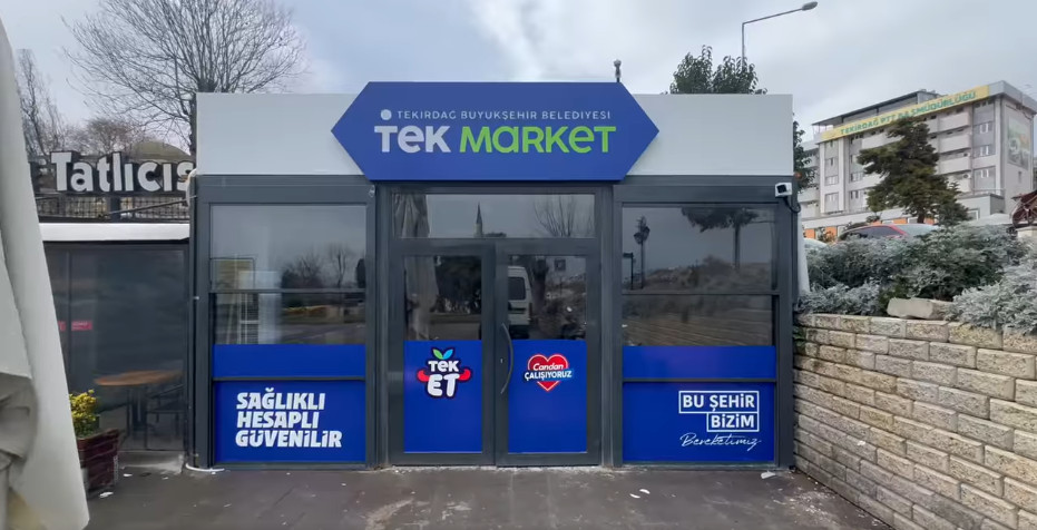 Tekirdağ Büyükşehir’den vatandaşın bütçesine destek: TEK Market yarın açılıyor!