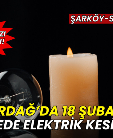 Tekirdağ elektrik kesintisi 18 Şubat 2026: Şarköy ve Saray’da planlı elektrik kesintisi 3 Tekirdağ elektrik kesintisi 18 Şubat 2026: Şarköy ve Saray’da planlı elektrik kesintisi