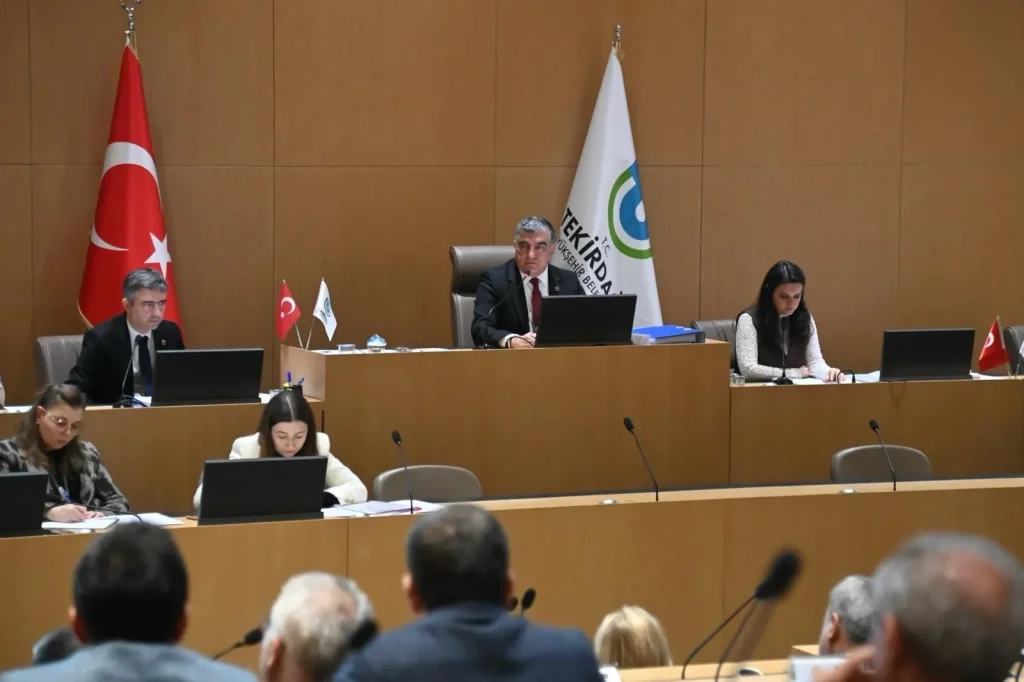 Tekirdağ Büyükşehir Meclisi Şubat toplantısı yapıldı